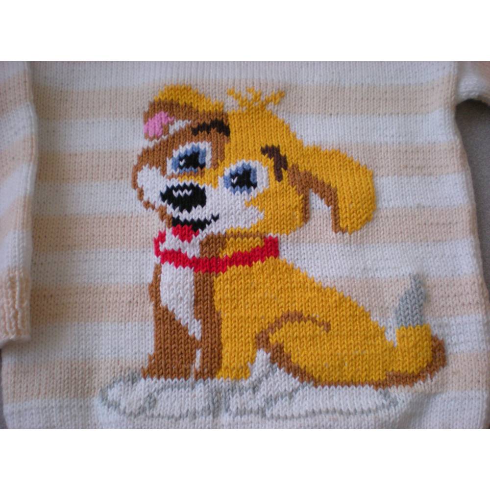 Strickanleitung Pullover Hund in 2 Größen Bild 2