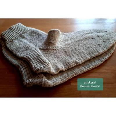 Handgestrickte Herrensocken, Gr.404/45