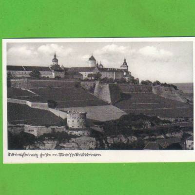 AK - Würzburg - Feste mit Maschikuliturm - ca. 30er Jahre