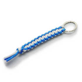Schlüsselanhänger Taschenbaumler Taschenanhänger in typischen Vereinsfarben **Blau Weiß**