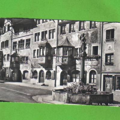 AK - Stein am Rhein - Rathausplatz - ca. 30er Jahre