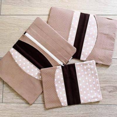 Kombi Babyset - 3 Nähanleitungen mit SM - Wickeltasche, U-Hefthülle, Mutterpasshülle - Bonusdatei 