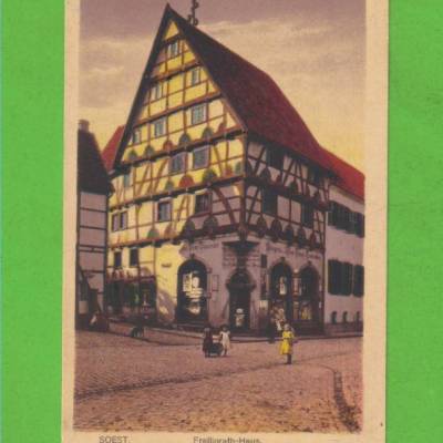 AK - Soest - Freiligrath-Haus - ca. 1910 - coloriert