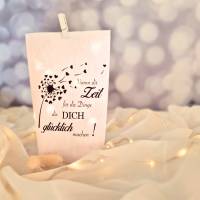 Lichtertüte mit Spruch / Mitbringsel / Wohn Accessoires Dekoration / Geschenkidee unter 10€