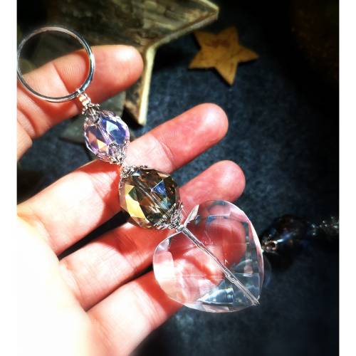 Anhänger,  Herz,  Christbaumschmuck, Suncatcher, Dekoration, Herz