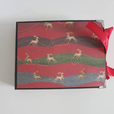 Minialbum - Leporello - weihnachtlich