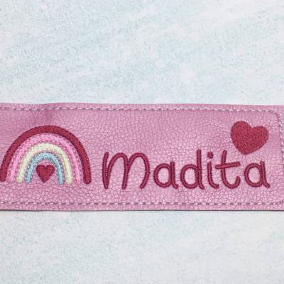 Geschenk Schulanfänger Erstklässler Lesezeichen Regenbogen Geschenkidee Weihnachten Geburtstag Mädchen