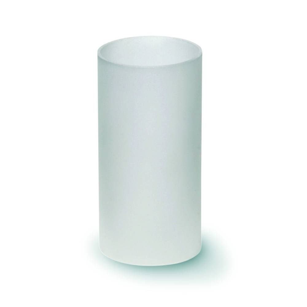 Glaszylinder / Windlichtglas ohne Boden gefrostet