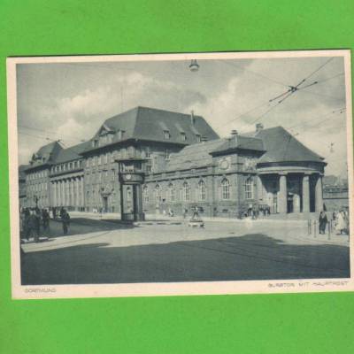 AK - Dortmund - Burgtor mit Hauptpost - 50er Jahre