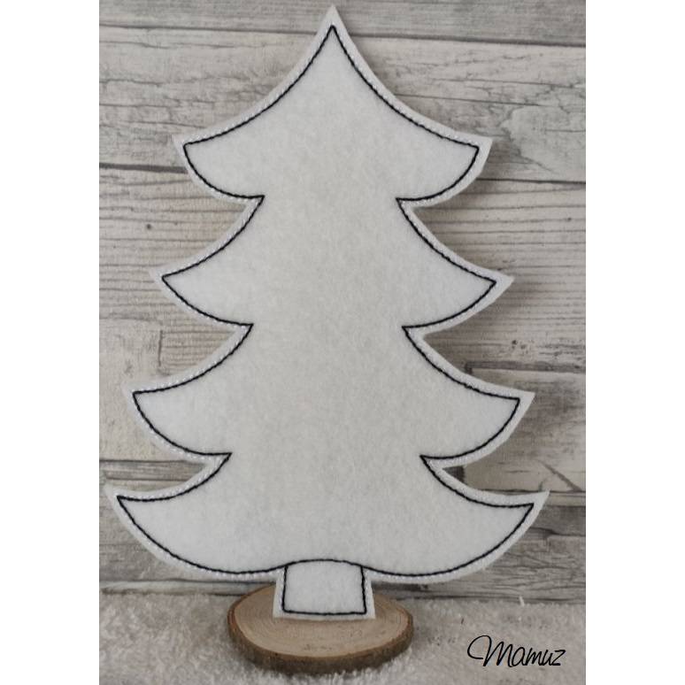 * Häuser und Bäume ITH Stickdateien *  Deko für LED Teelichter (Häuser) oder Lichterkette Bild 7