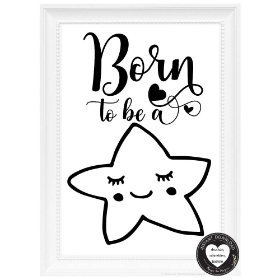 FREEBIE - GESCHENK  | Baby Geburt A4 Poster zum selbst drucken | PDF Datei