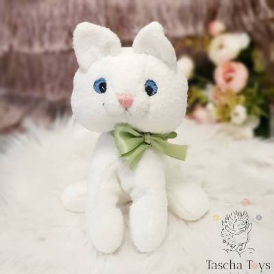 Kuschelweiche  Katze-Stoffpuppe, Stofftier Katze, kuscheltier Spielzeug Katze