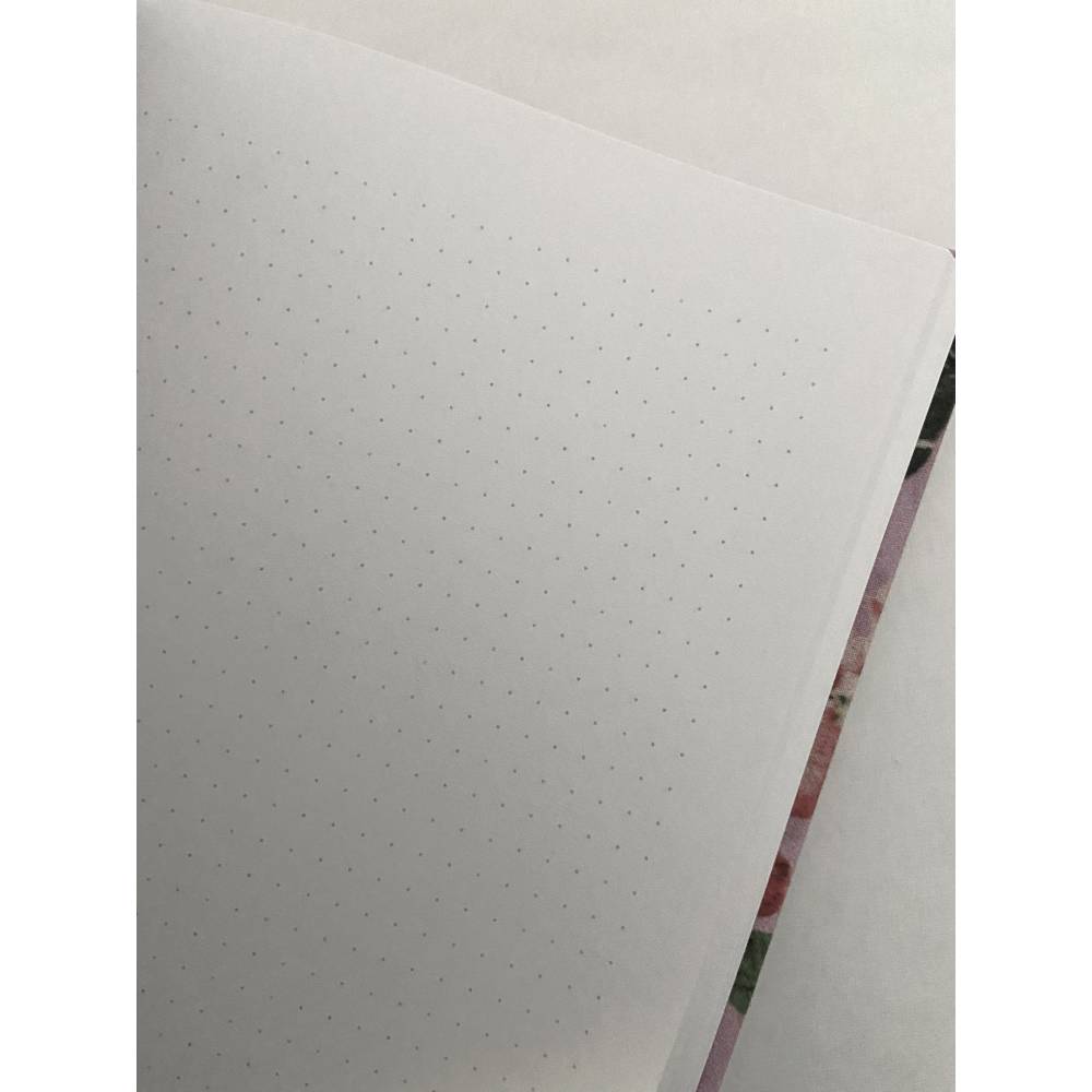 Bullet Journal Notizbuch Skizzenbuch "Butterfly&Flower/Purple" PUNKTKARIERT Punktraster romantisch Bild 5
