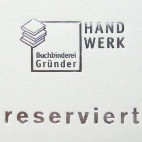 RESERVIERT FÜR P.F. Zettelblock, Abreißblock, gedreht, weiß blau, Notizblock