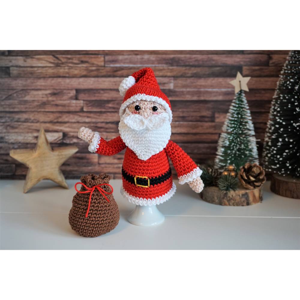 Häkelanleitung Eierwärmer Weihnachtsmann und Frau - PDF Datei Bild 2