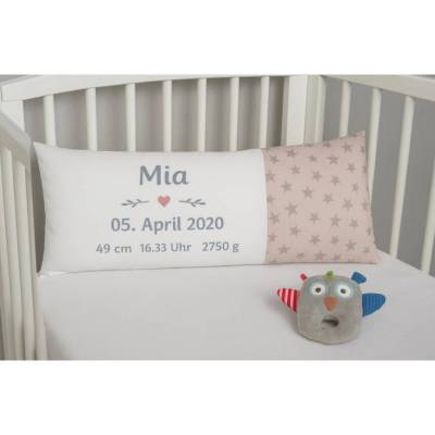 Nähen‑E‑Book: Geburtskissen mit Echtmaßen & Gewicht – Inkl. Plotterdatei – Babygeschenk DIY Anleitung