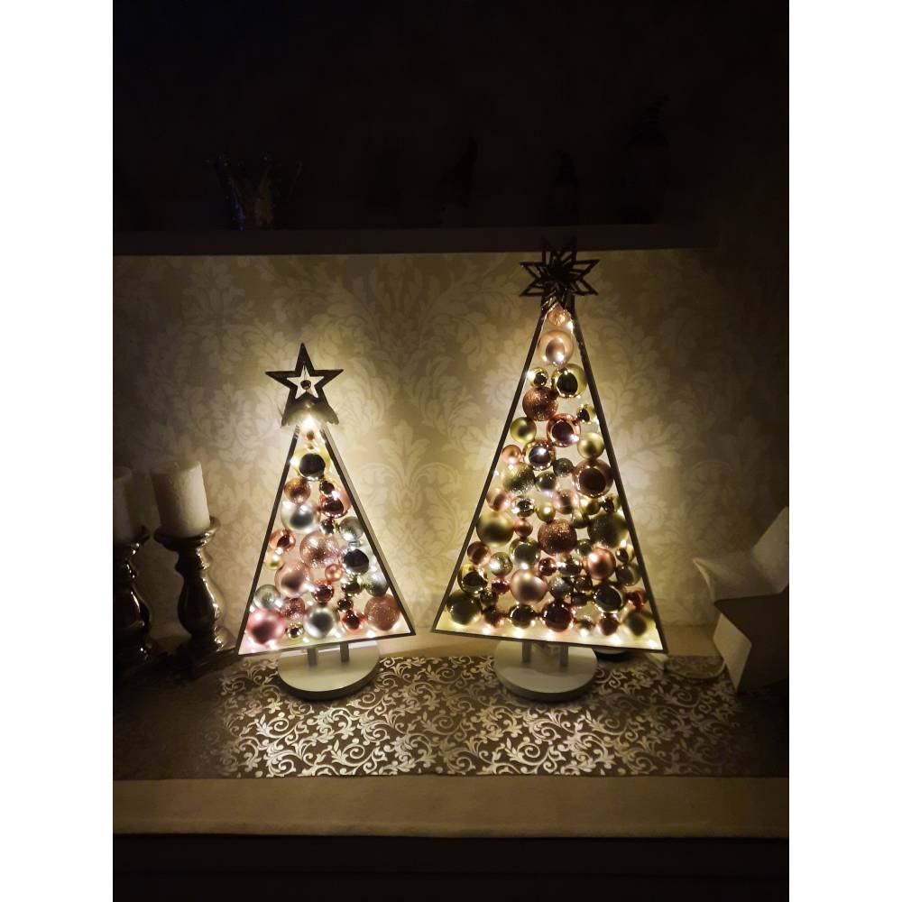 Freebie Anleitung  - Deko Weihnachtsbaum Bild 2