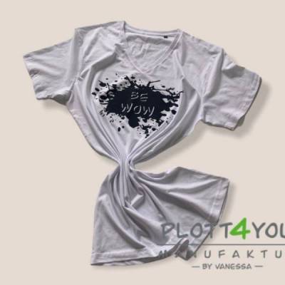 Plotterdatei "BE WOW"