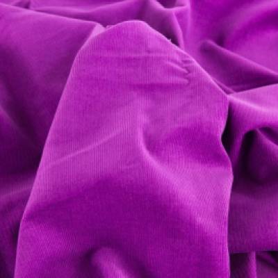 Cord  Feincord  Babycord Gaby Baumwolle Uni violett (1m/12,-€)