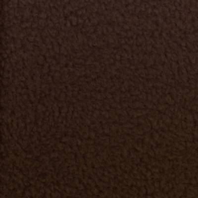Anja, Fleece uni dunkelbraun (1m/9,-€)