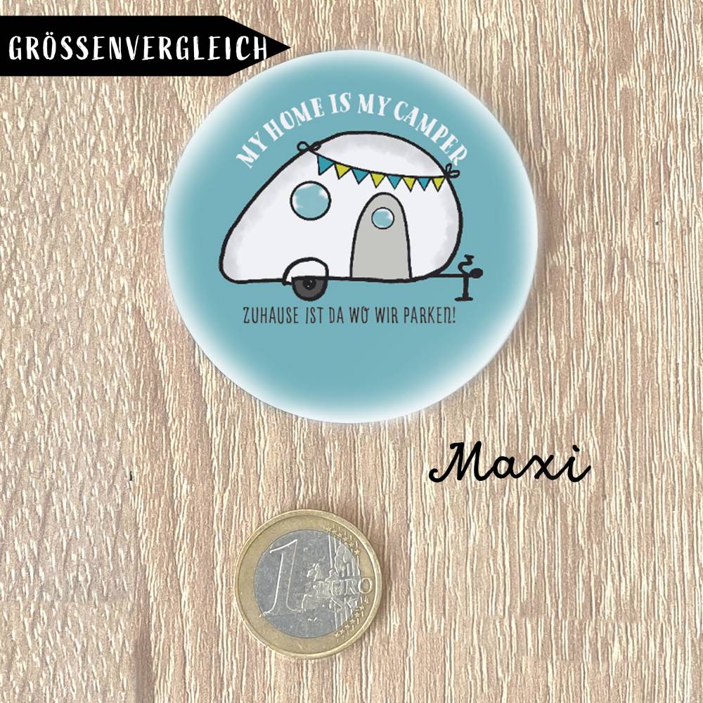 My Home is my Camper Magnet Bild 3