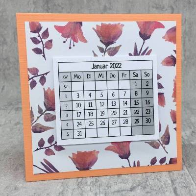 Tischkalender zum Aufstellen
