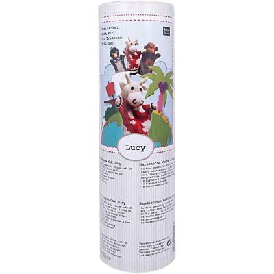 STRICKSET Lucy Handpuppe Kuh - Rico Design