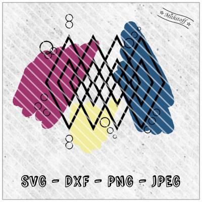Plotterdatei - Graphic Template - SVG - DXF - Datei - grafisches Muster