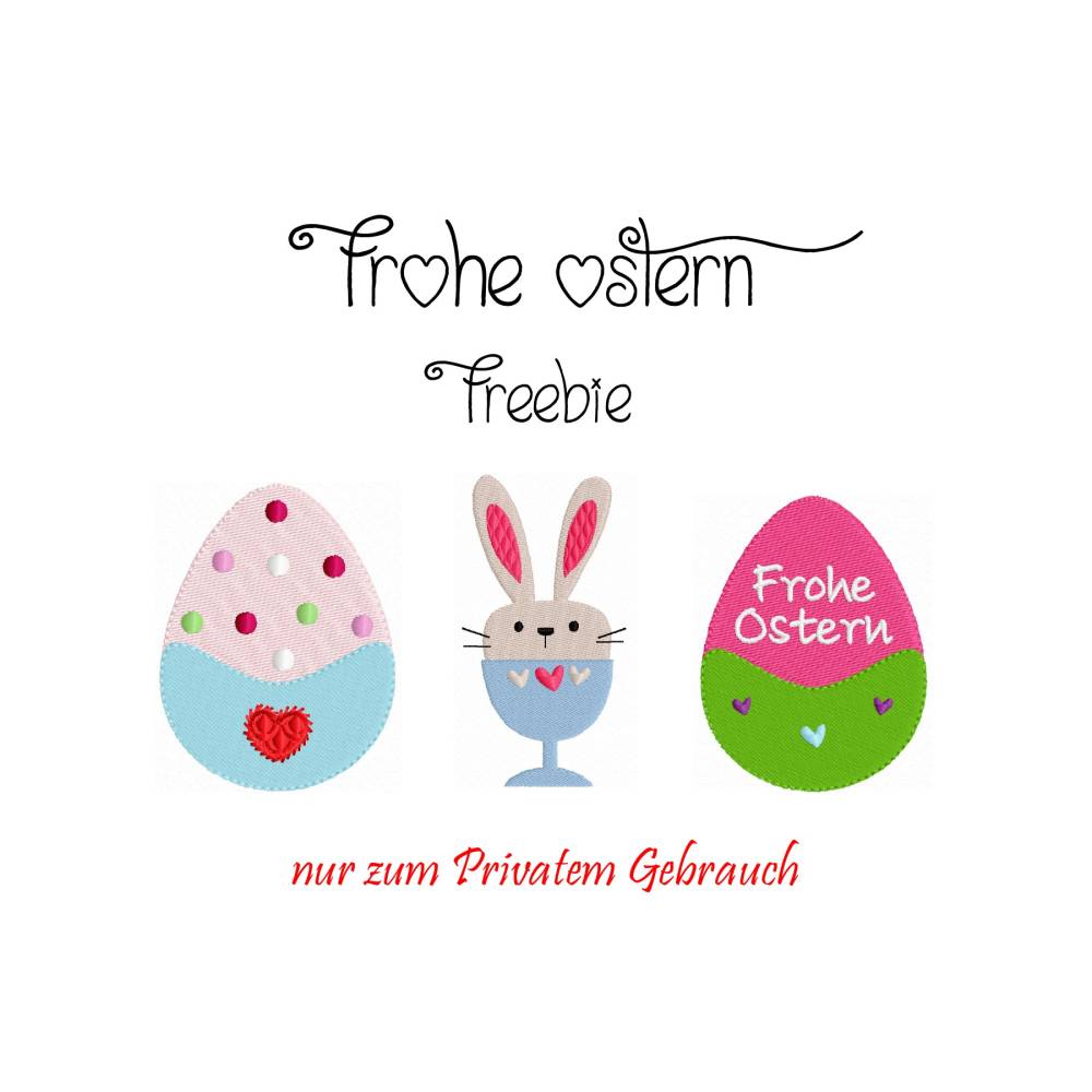 Freebie -Kostenlose Stickdatei 10x10cm Bild 1