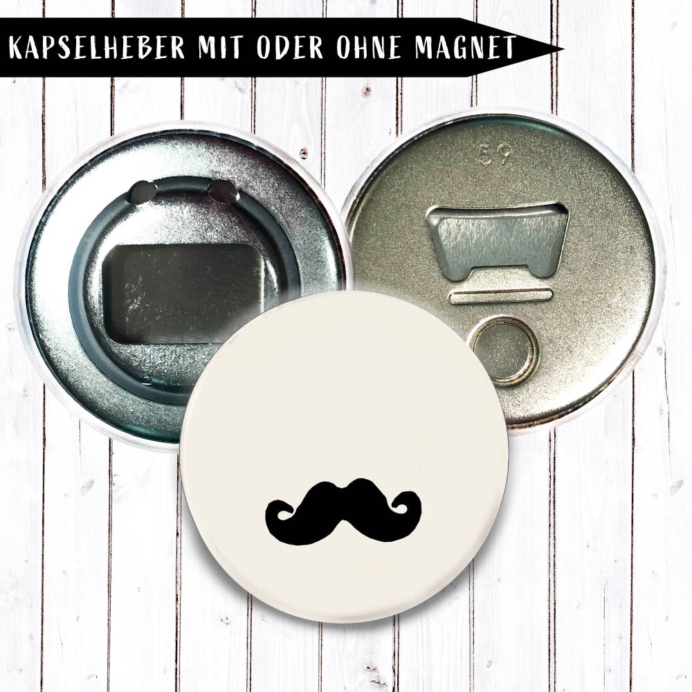 Mustache Flaschenöffner Bild 5