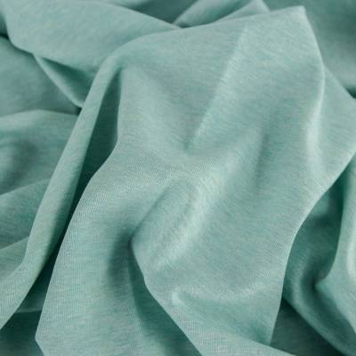 16,90EUR/m Kuschelsweat "Jenna" mint meliert angeraut