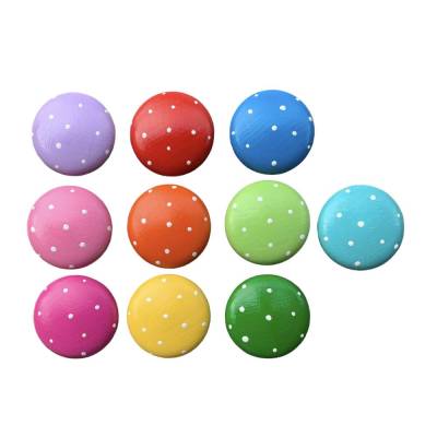 Möbelknäufe Punkte gepunktet bunt freie Auswahl