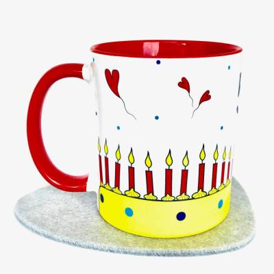 Tasse als Geschenk zum Geburtstag für Frauen und Männer, Geburtstagsgeschenk Freundin