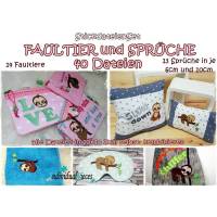 StickdateienSet FAULTIER 10x10