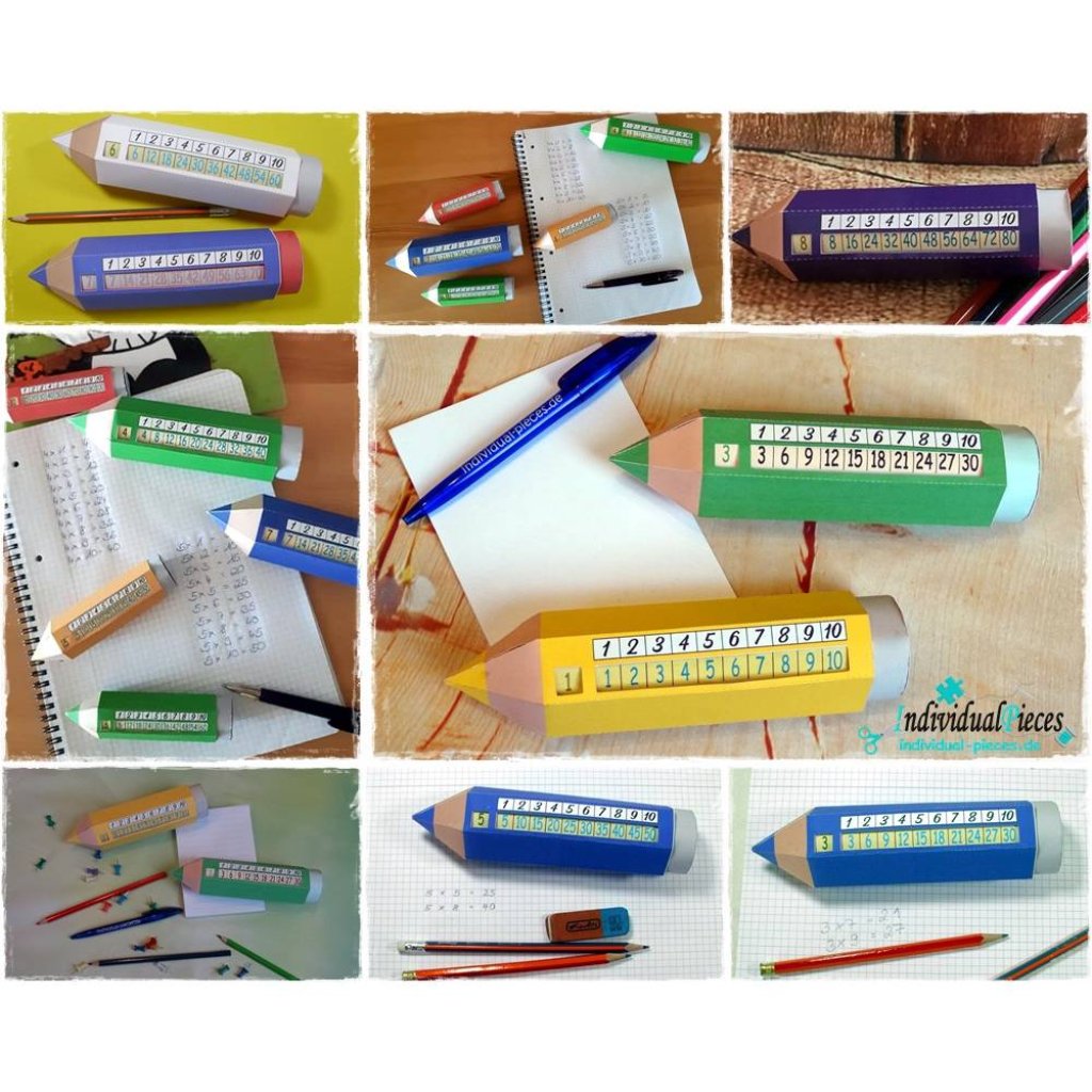 Plotterdatei Rechenstift fürs kleine 1x1 Bild 2