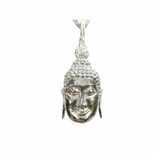Buddha Anhänger Langohr Silber 925 Budda Silberanhänger Shiva