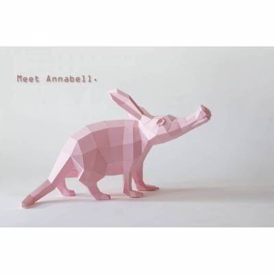 Erdferkel Annabell BIG, DIY Bausatz