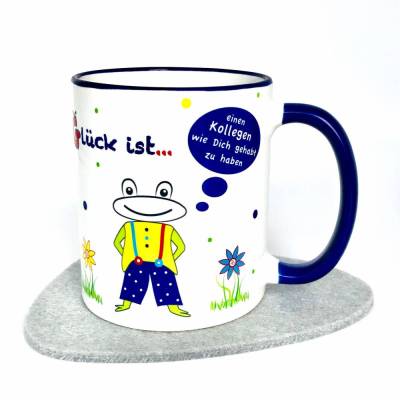 Geschenk zum Abschied für Kollegen, Glück ist einen Kollegen wie Dich gehabt zu haben