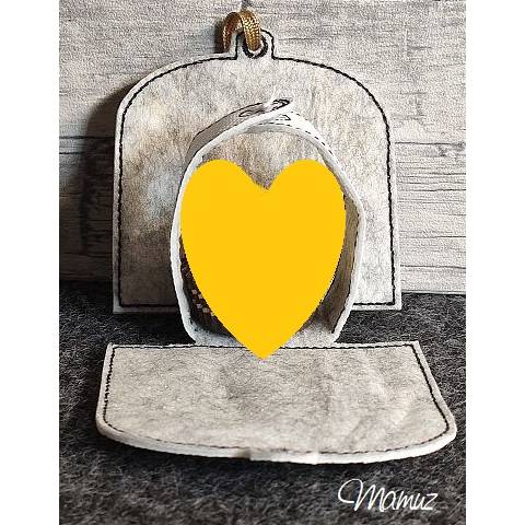 *  Kreuz - Geschenkverpackung  *  ITH Stickdatei 13 x 18, zur Kommunion, Jugendweihe, Taufe, Hochzeit ... Bild 5