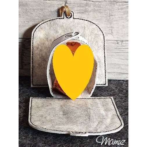 *  Kreuz - Geschenkverpackung  *  ITH Stickdatei 13 x 18, zur Kommunion, Jugendweihe, Taufe, Hochzeit ... Bild 6