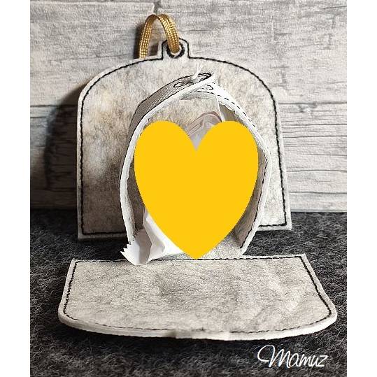 *  Kreuz - Geschenkverpackung  *  ITH Stickdatei 13 x 18, zur Kommunion, Jugendweihe, Taufe, Hochzeit ... Bild 7