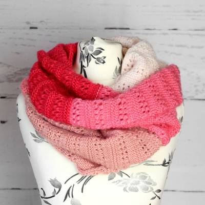 Gestrickter Loopschal ~ Wickelschal | Herbst | Winter | Geschenkidee