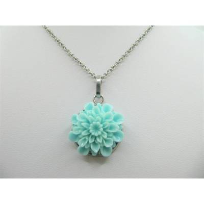 Kette mit Anhänger Dahlie Mint