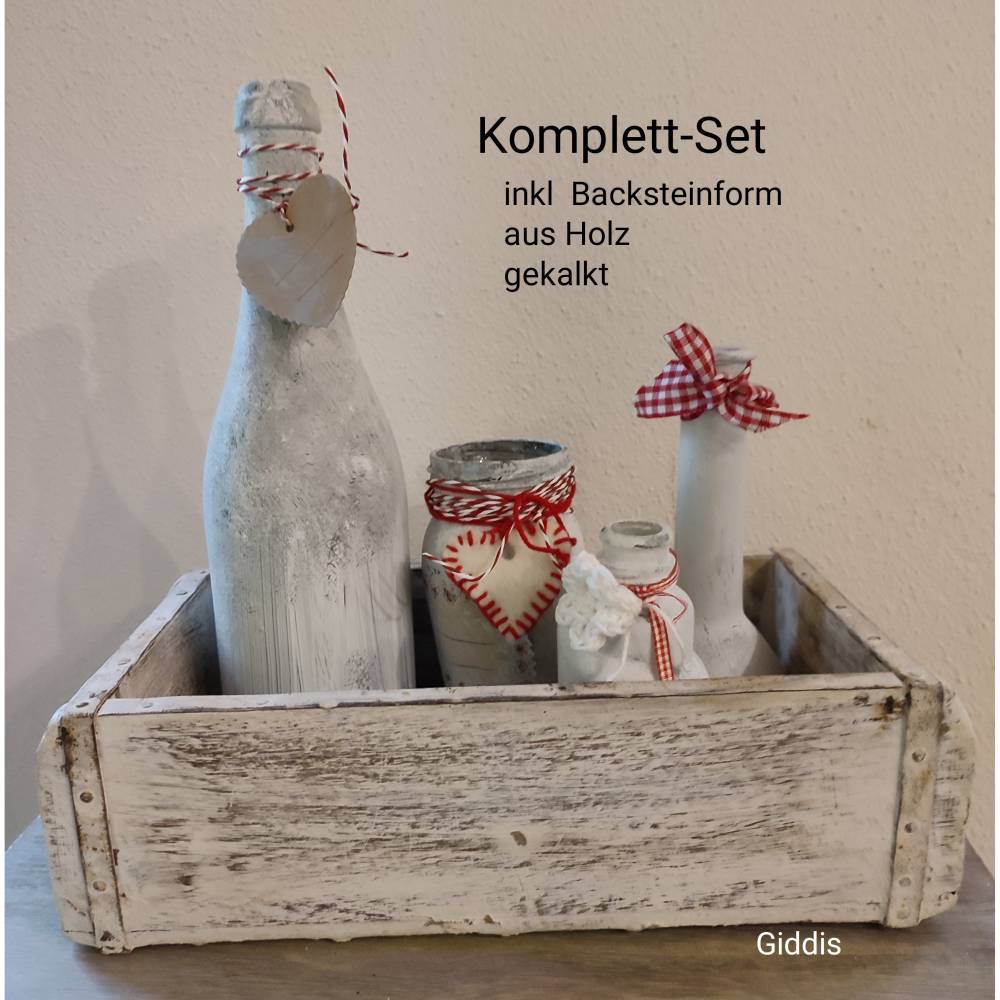 Wohn/Küchendeko, Vintage-Shabby-Komplett-Set