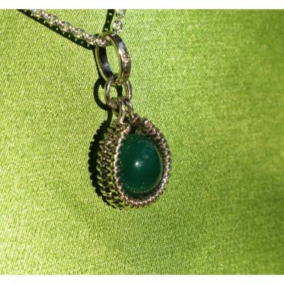 Anhänger Silber mit Aventurin