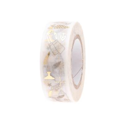 Klebeband mit christlichen Symbolen