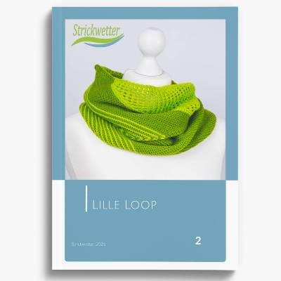Strickanleitung Rundschal Lille Loop - gedrucktes Anleitungsheft