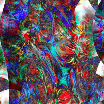 Fantastische Dimensionen – edles Digital-ART Kunstwerk limitiert auf 10  – Design  Ulrike Kröll