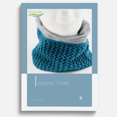 Strickanleitung Wendeloop, Halswärmer Gelting Cowl - gedruckte Anleitung