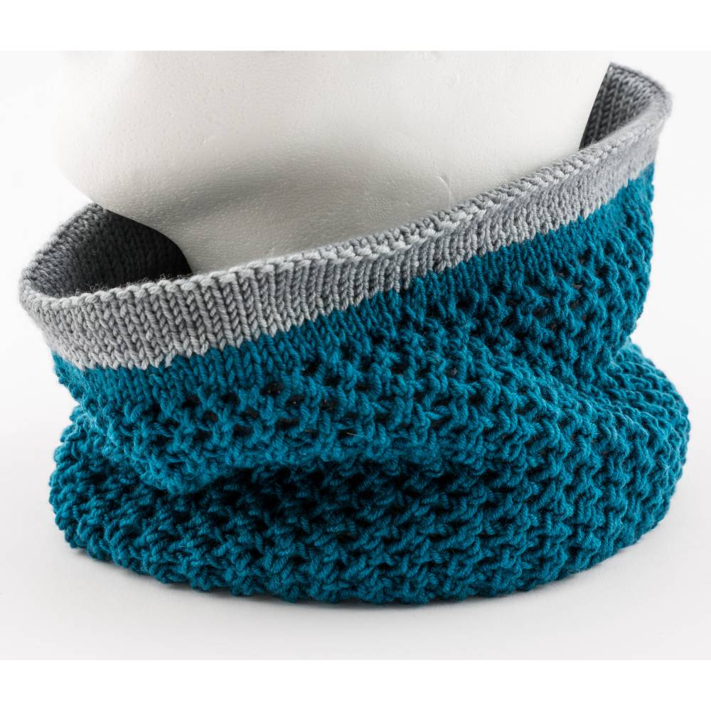 Strickanleitung Wendeloop, Halswärmer Gelting Cowl - gedruckte Anleitung Bild 2